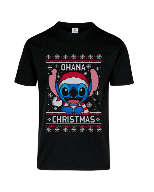 Remera Stitch christmas