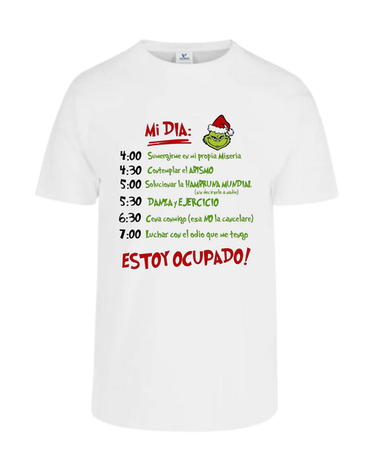 Remera Mi Dia Grinch