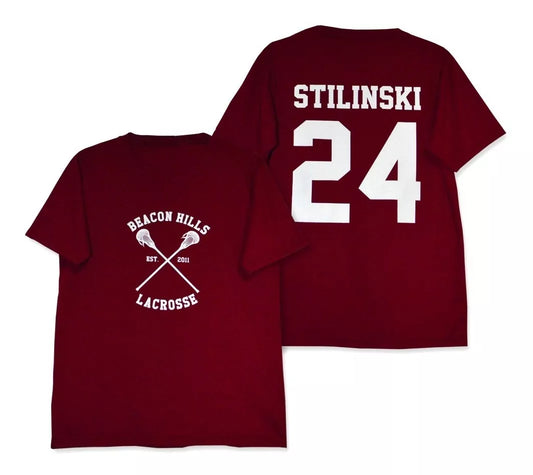 Remera Lacrosse Teen Wolf Stilinski 24