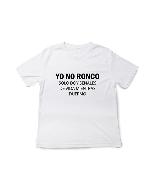 Remera Yo No Ronco