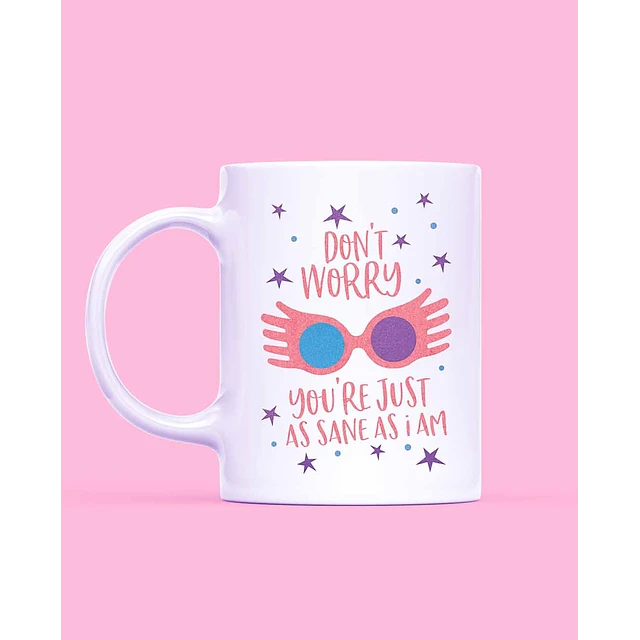 Taza Luna Lovegood Harry Potter